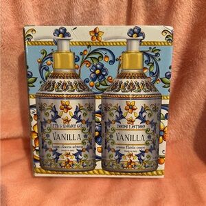 Vanilla Bath & Shower Gel and Body Lotion Set